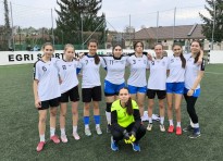 Egri középiskolás leány labdarúgó Diákolimpia